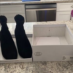 Steve Madden suede ankle boots